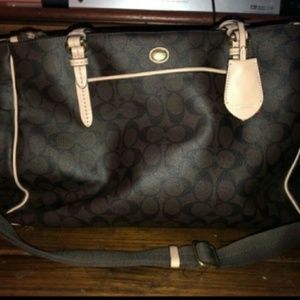 Coach diaper bag